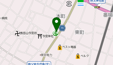 埼玉りそな銀行 秩父支店の地図画像