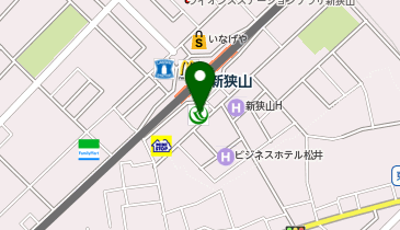 埼玉りそな銀行 新狭山支店の地図画像