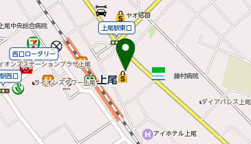 埼玉りそな銀行 上尾支店の地図画像