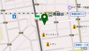 埼玉りそな銀行 南越谷支店の地図画像