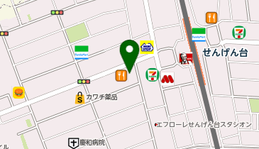 埼玉りそな銀行 せんげん台支店の地図画像