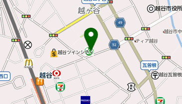 埼玉りそな銀行 越谷支店の地図画像