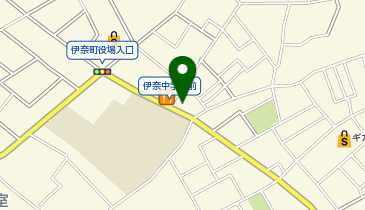 埼玉りそな銀行 伊奈支店の地図画像