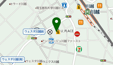 埼玉りそな銀行 川越プレミアオフィスの地図画像