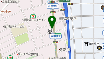 関西みらい銀行 堀江支店の地図画像