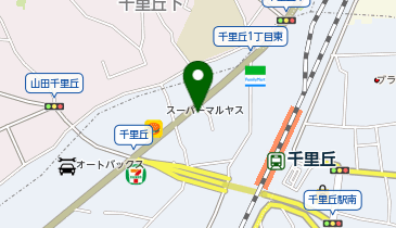 関西みらい銀行 千里丘駅前支店の地図画像