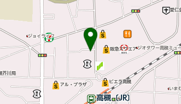関西みらい銀行 高槻支店の地図画像