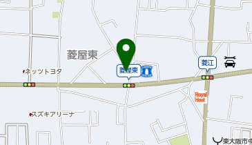 関西みらい銀行 東大阪中央支店の地図画像