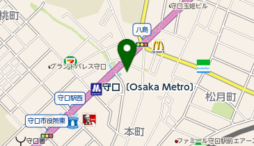 関西みらい銀行 守口支店の地図画像