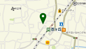 関西みらい銀行 忍ケ丘支店の地図画像