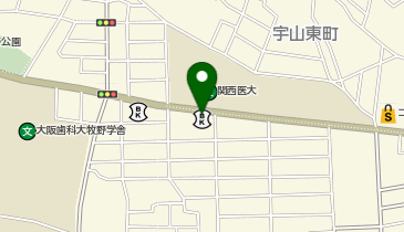 関西みらい銀行 牧野支店の地図画像