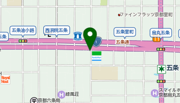 関西みらい銀行 烏丸支店の地図画像