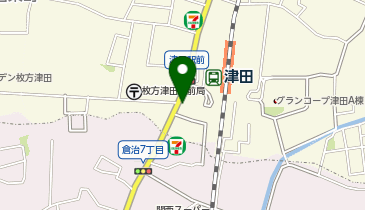 関西みらい銀行 津田支店の地図画像