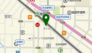 関西みらい銀行 池田住宅ローンセンターの地図画像