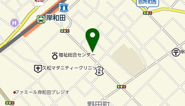 関西みらい銀行 岸和田住宅ローンセンターの地図画像