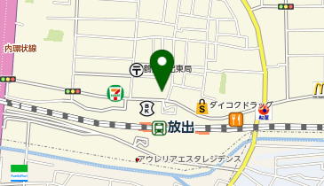 関西みらい銀行 放出支店の地図画像