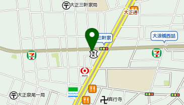 関西みらい銀行 大正支店の地図画像