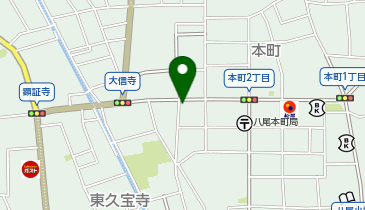 関西みらい銀行 八尾支店の地図画像