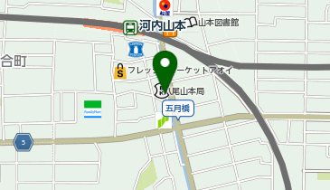 関西みらい銀行 高安支店の地図画像