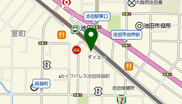 関西みらい銀行 池田支店の地図画像