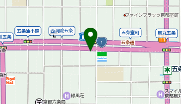 関西みらい銀行 京都支店の地図画像