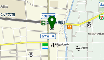 関西みらい銀行 北野支店の地図画像