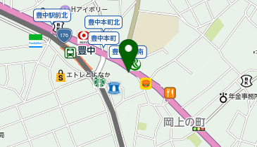 関西みらい銀行 豊中支店の地図画像