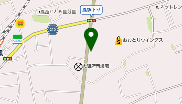 関西みらい銀行 鳳支店の地図画像