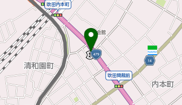 関西みらい銀行 江坂支店の地図画像