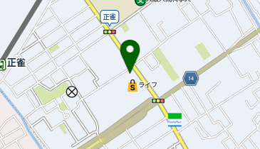 関西みらい銀行 鳥飼支店の地図画像