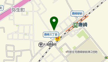 関西みらい銀行 唐崎支店の地図画像