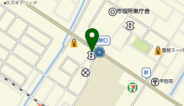 関西みらい銀行 甲西支店の地図画像