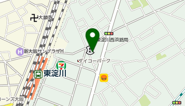 関西みらい銀行 新大阪支店の地図画像