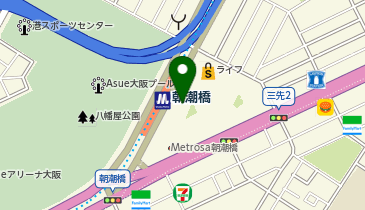 関西みらい銀行 港支店の地図画像