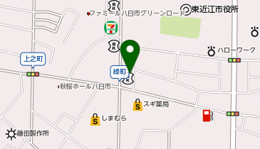 関西みらい銀行 湖東支店の地図画像