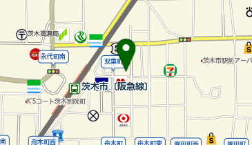 関西みらい銀行 茨木住宅ローンセンターの地図画像