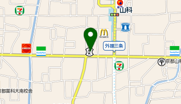 関西みらい銀行 山科支店の地図画像