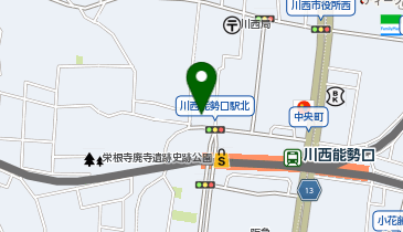 関西みらい銀行 川西支店の地図画像