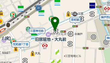 みなと銀行 海岸通支店の地図画像