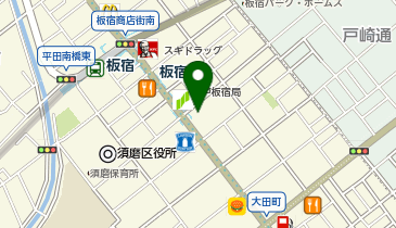 みなと銀行 板宿支店の地図画像