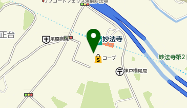 みなと銀行 横尾支店の地図画像