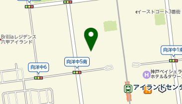 みなと銀行 六甲アイランド支店の地図画像