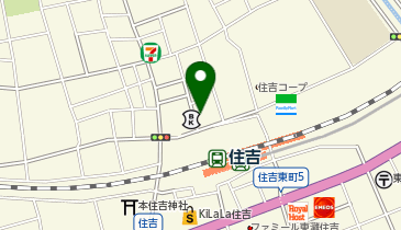 みなと銀行 住吉支店の地図画像