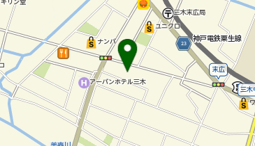 みなと銀行 三木支店の地図画像