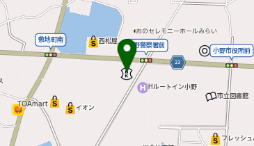 みなと銀行 小野支店の地図画像