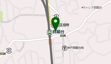 みなと銀行 鈴蘭台支店の地図画像