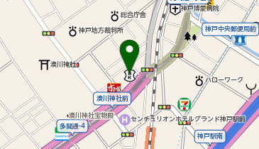 みなと銀行 神戸駅前支店の地図画像