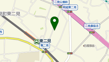 みなと銀行 二見支店(昼休業導入店舗)の地図画像