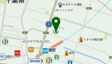 りそな銀行 浦安支店【個人専用】の地図画像