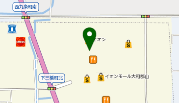 りそな!nイオンモール大和郡山の地図画像